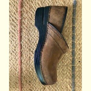 Dansko Leather Clogs